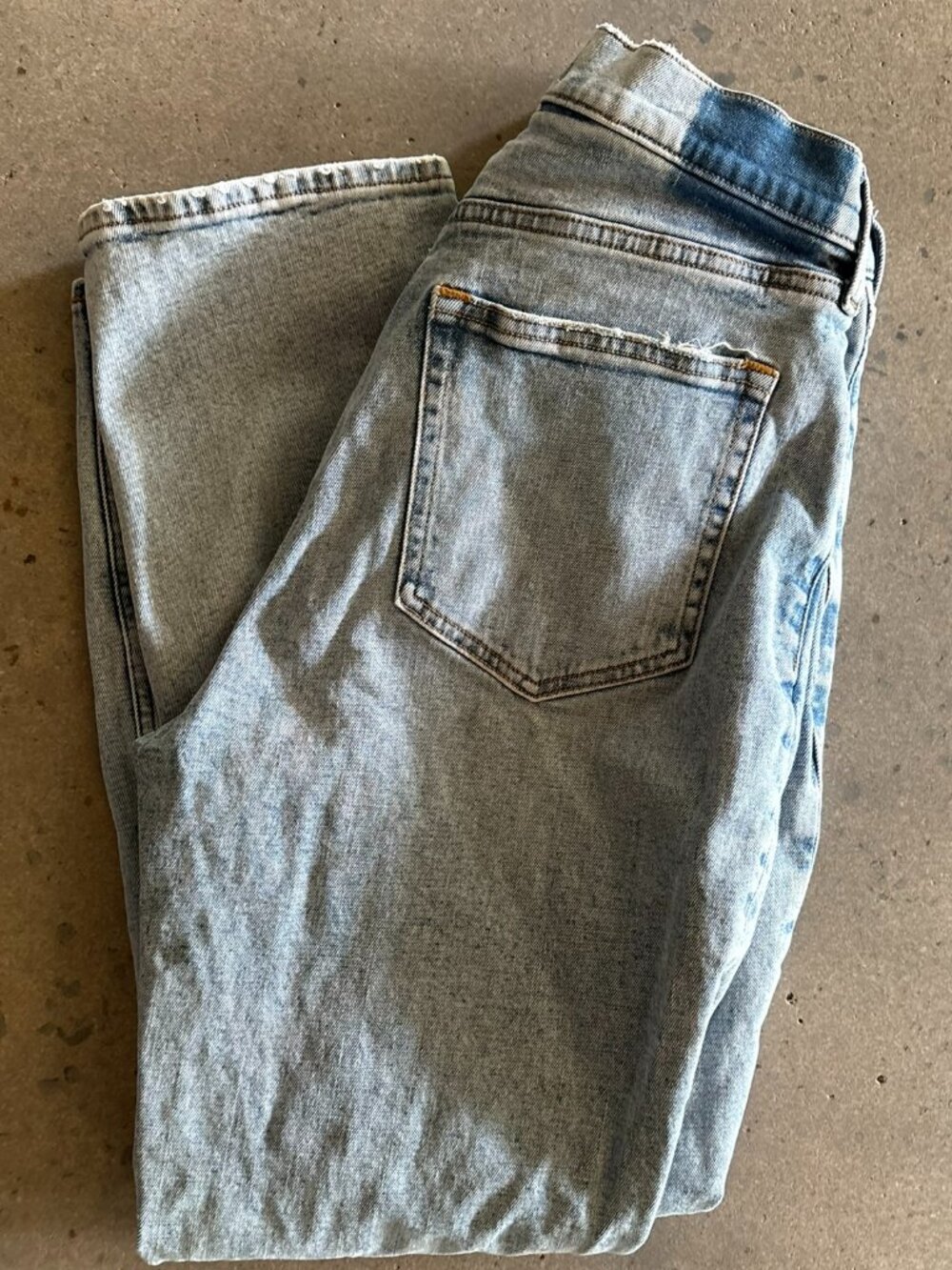 Abercrombie & Fitch ankle straight ultra high rise curve love size 28/6